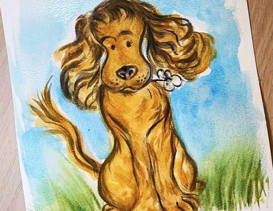 How to Draw a Dog in Watercolor: A Step By Step Guide For Beginners