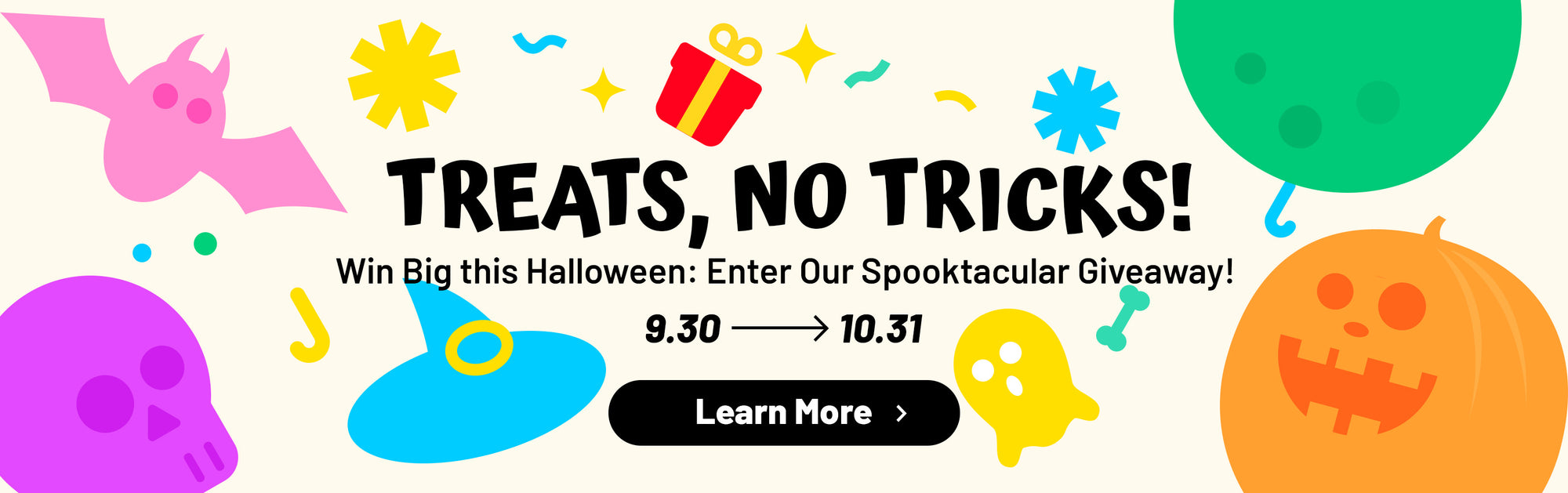 Halloween giveaway, MEEDEN halloween campaign