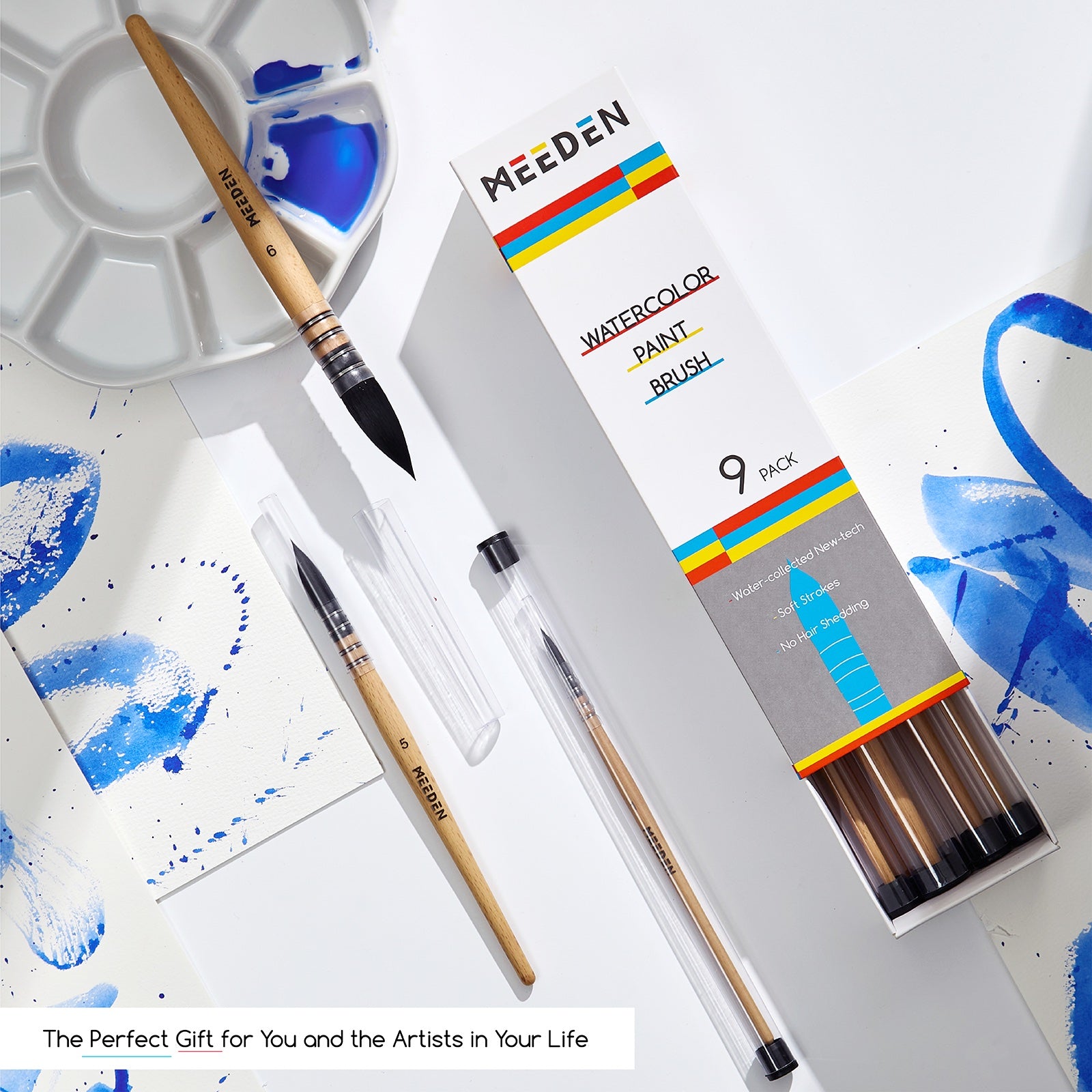 MEEDEN Professional Watercolor Brushes