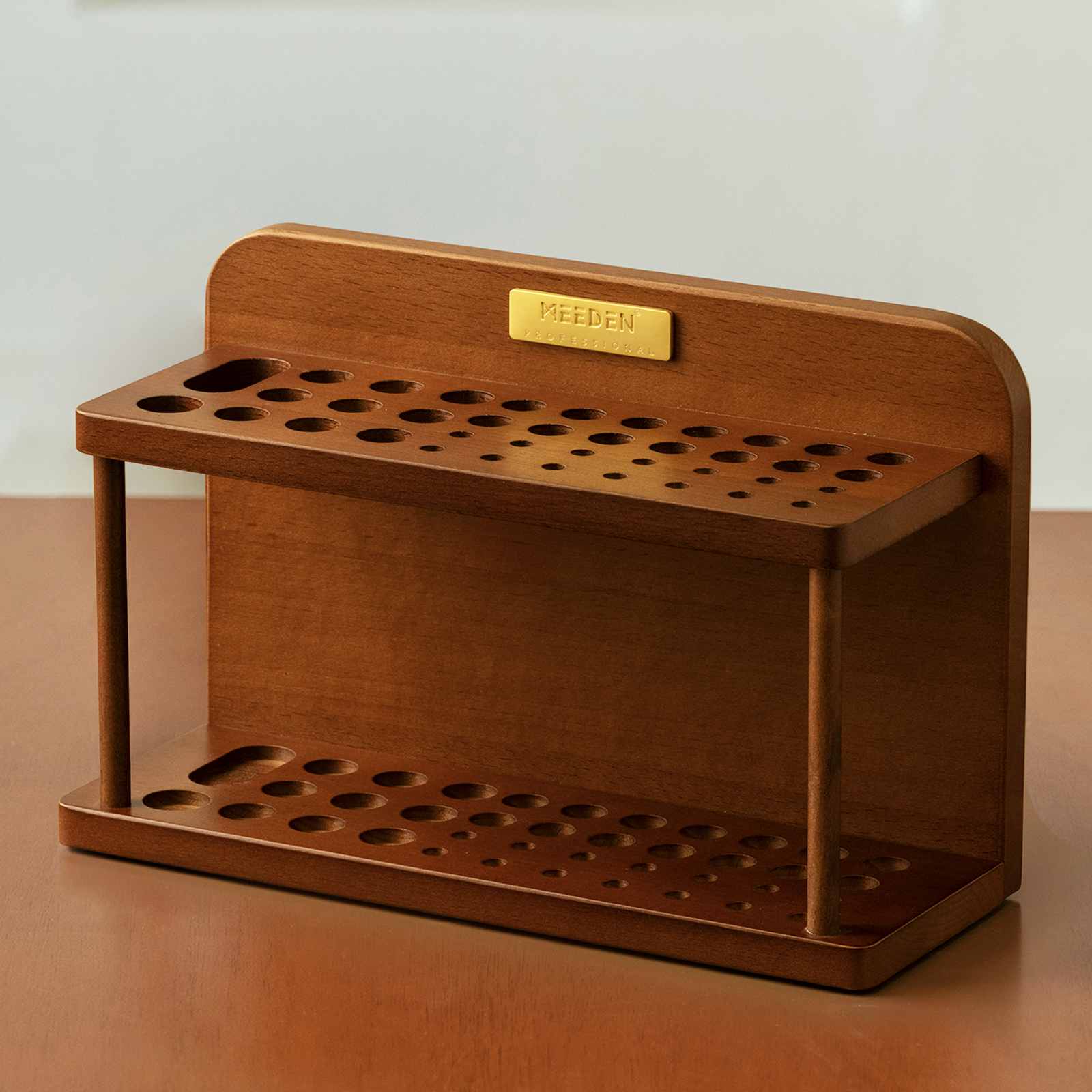 MEEDEN Pro Wooden Paint Brush Holder Organizer-BJ-02