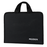 MEEDEN Studio Art Portfolio Sketch Bag, Water-proof, Black, 9"x12"