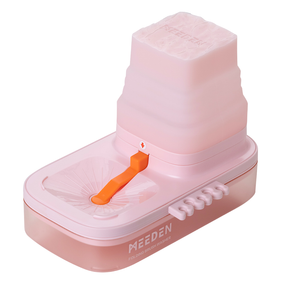 MEEDEN Foldable Paint Brush Cleaner-Pink