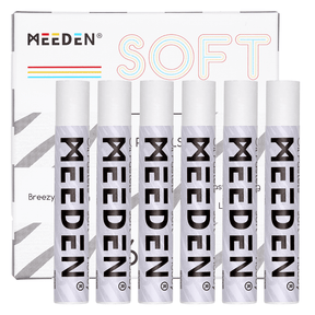 MEEDEN Soft White Oil Pastels: 6 Pcs