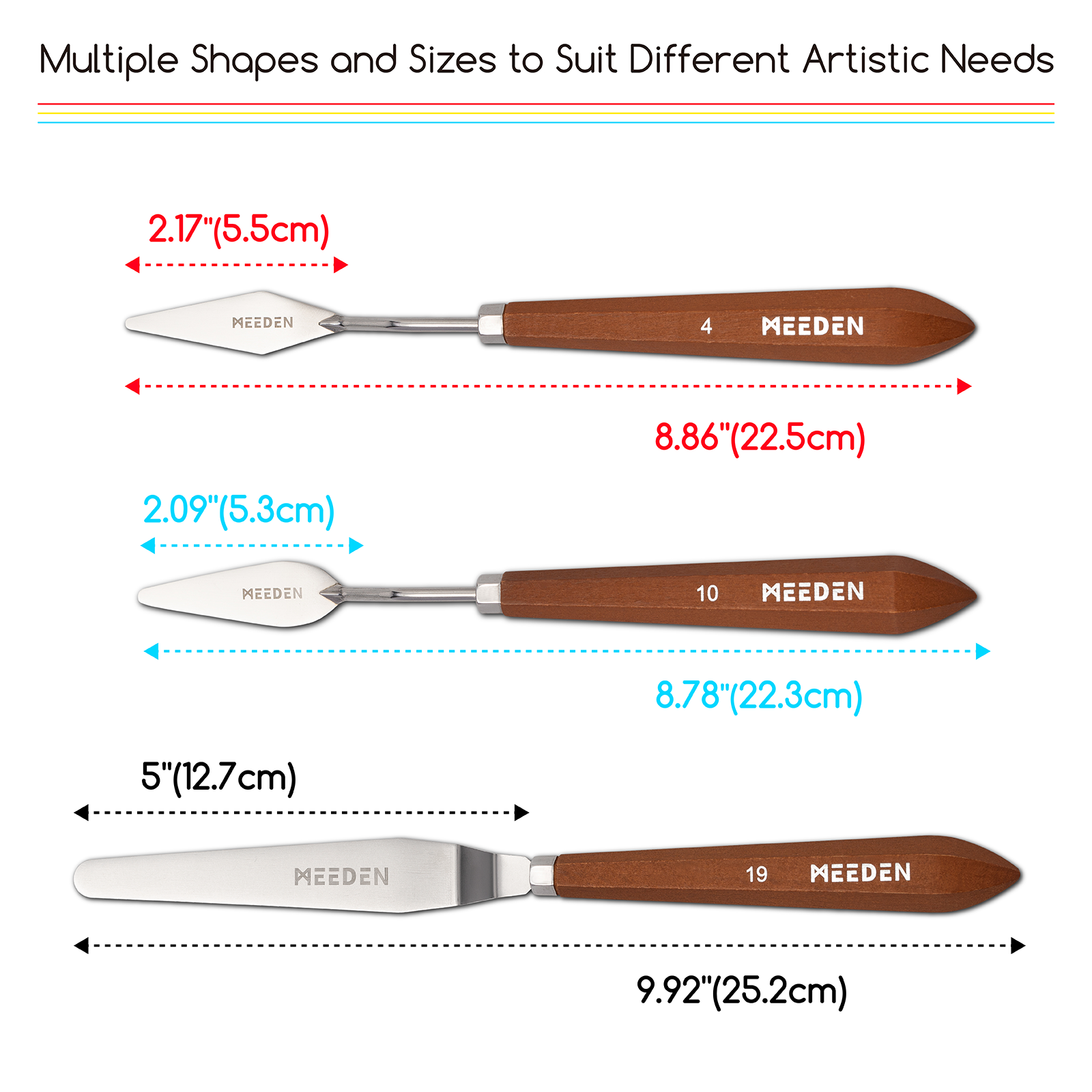 MEEDEN Artist Grade Painting Palette Knife
