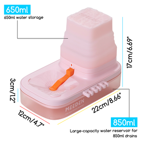 MEEDEN Foldable Paint Brush Cleaner-Pink