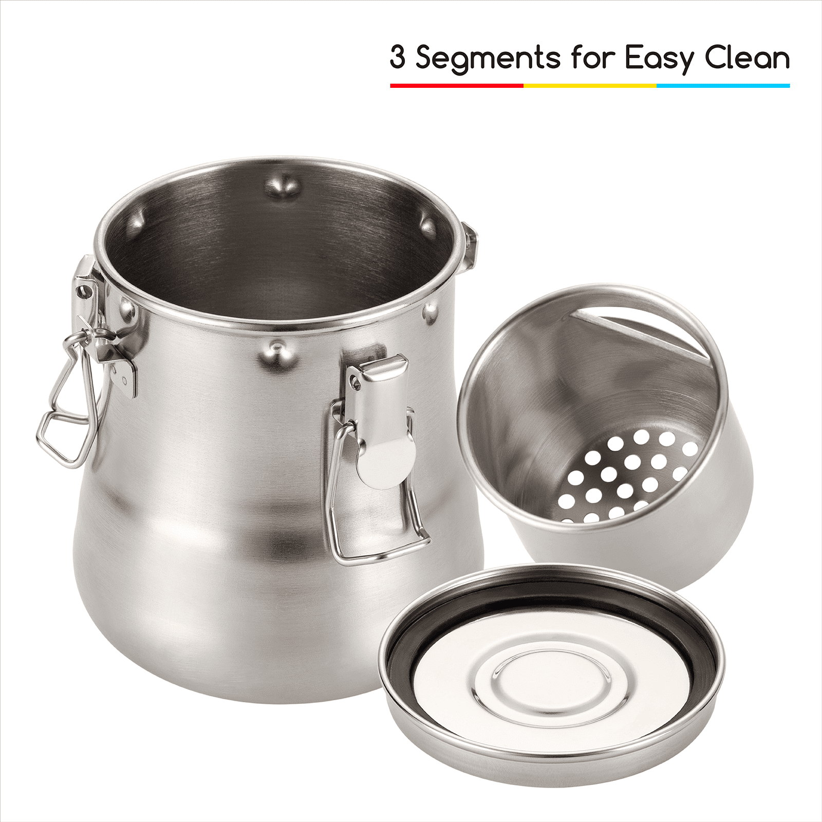 MEEDEN Portable Paint Brush Washer: Airtight Stainless Steel - Large