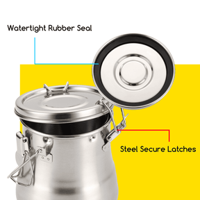 MEEDEN Portable Paint Brush Washer: Airtight Stainless Steel - Large