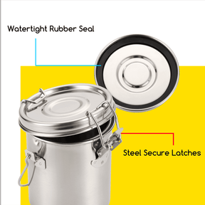 MEEDEN Portable Paint Brush Washer: Airtight Stainless Steel - Small