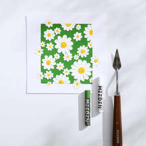 MEEDEN Soft White Oil Pastels: 6 Pcs