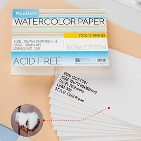 MEEDEN Watercolor Paper Pad