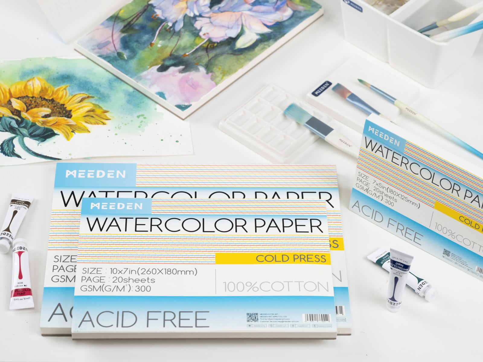 MEEDEN Watercolor Paper Pad