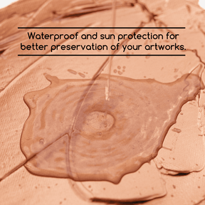 MEEDEN Studio Acrylic Paint,  Metallic Copper Acrylic Paint, 1 L / 33.8 oz