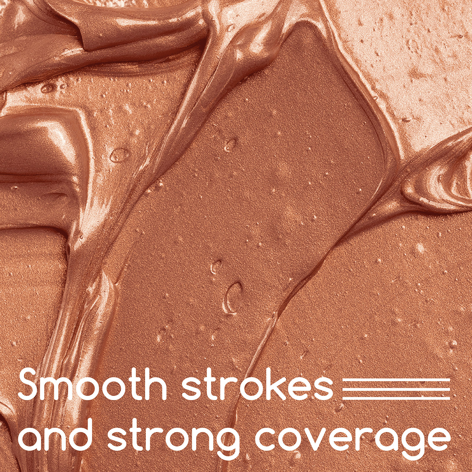 MEEDEN Studio Acrylic Paint,  Metallic Copper Acrylic Paint, 1 L / 33.8 oz