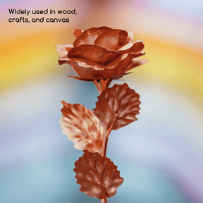 MEEDEN Studio Acrylic Paint,  Metallic Copper Acrylic Paint, 1 L / 33.8 oz