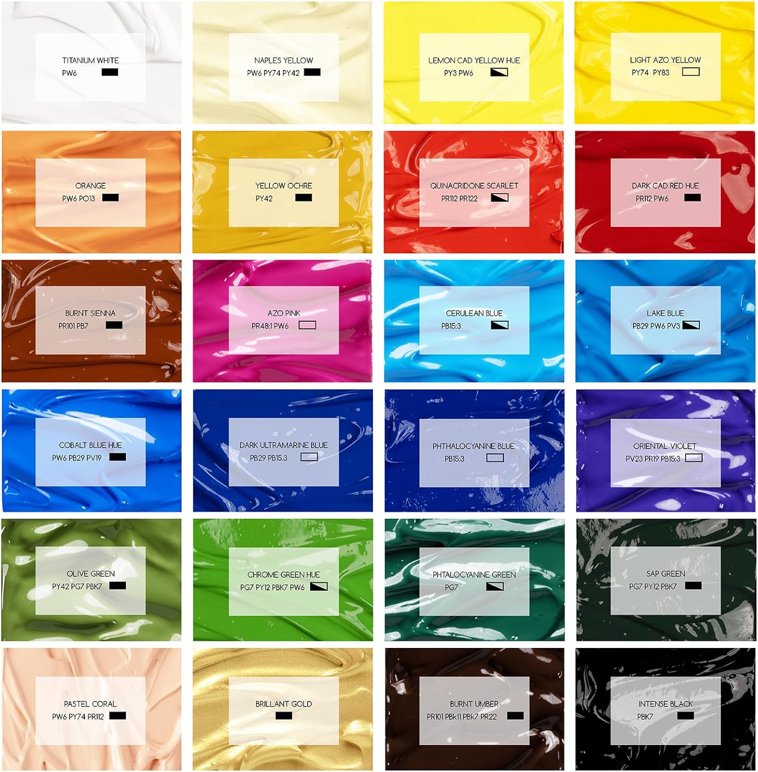 MEEDEN Studio Acrylic Paint,  1 L / 33.8 oz