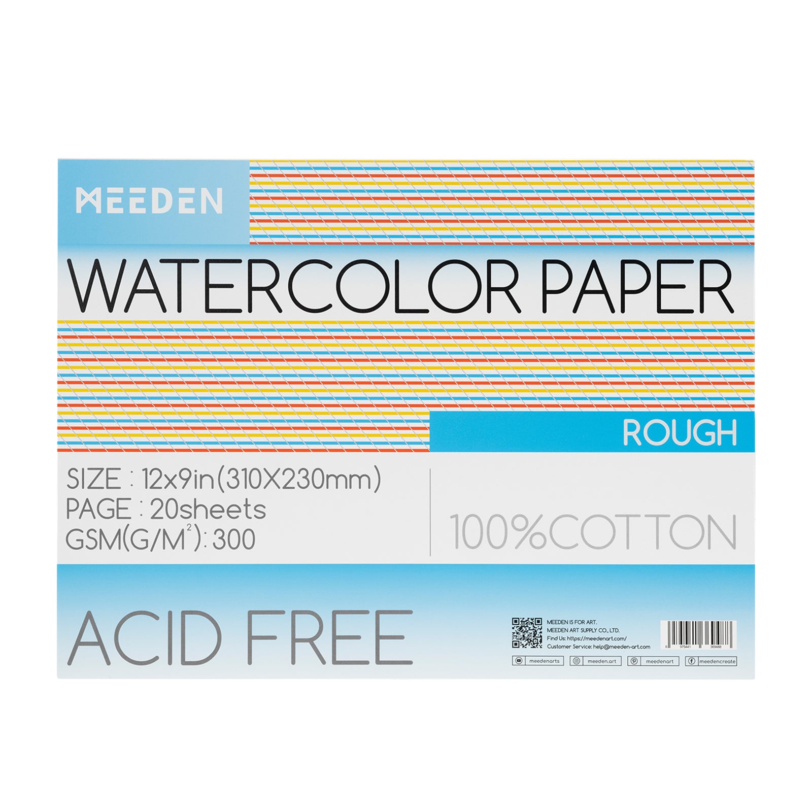 MEEDEN Watercolor Paper Pad