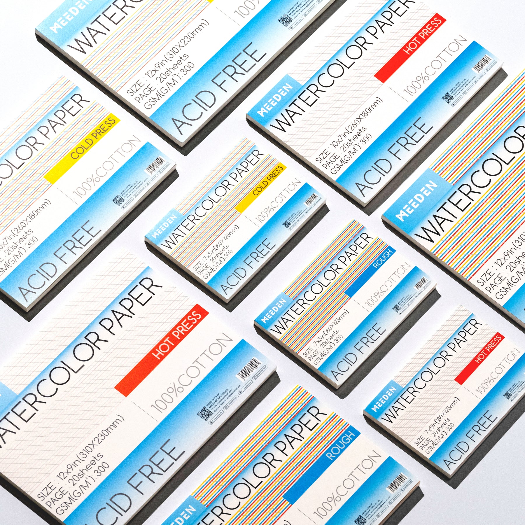 MEEDEN Watercolor Paper Pad