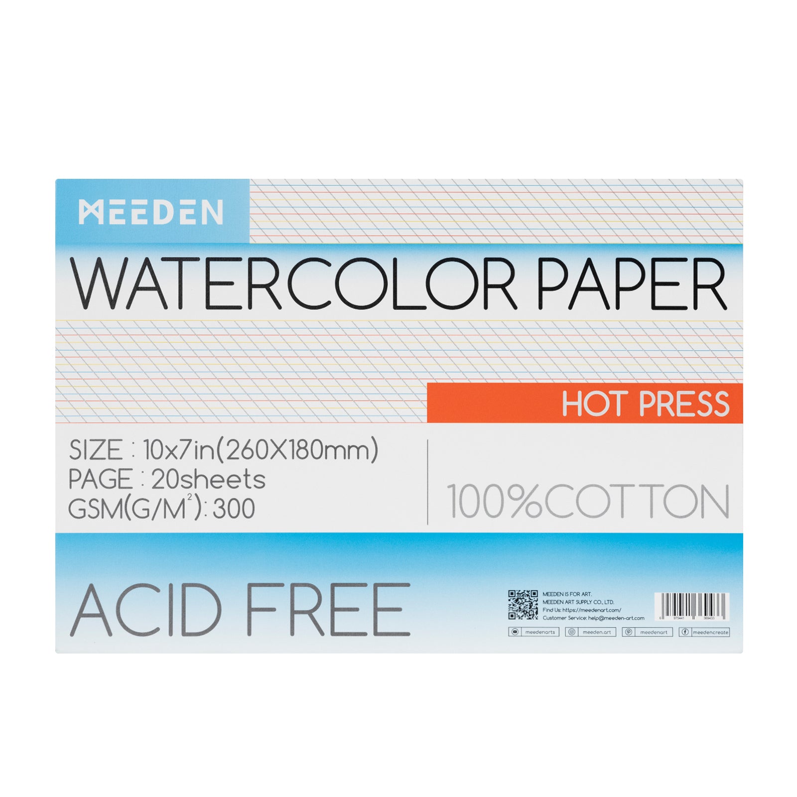 MEEDEN Watercolor Paper Pad