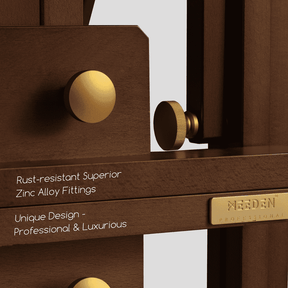 MEEDEN Pro Versatile Assembly-Free Beech Wood Painting Easel- W14 Pro