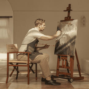 MEEDEN Pro Versatile Assembly-Free Beech Wood Painting Easel- W14 Pro