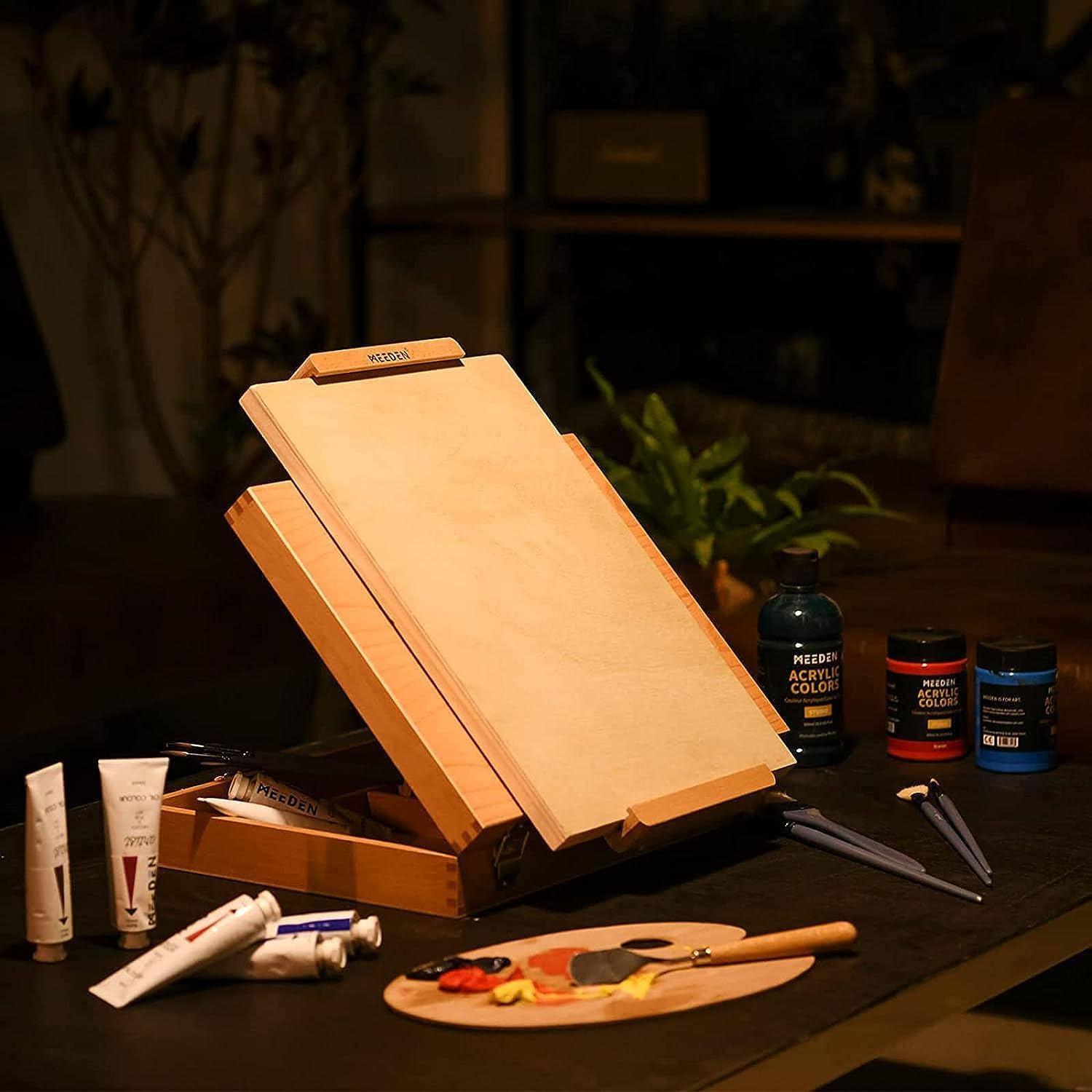 MEEDEN Artist Birch Wood Canvas Board, 3/4” Deep