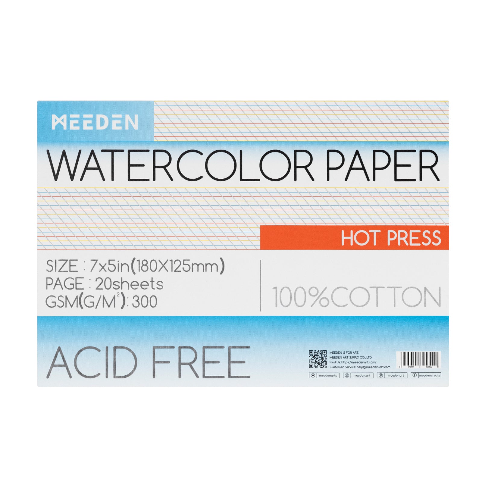 MEEDEN Watercolor Paper Pad