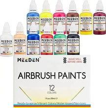 Airbrush Paint Colors Set (30 ml/3 oz) - MetrocartsAirbrush Tool