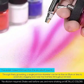 Airbrush Paint Colors Set (30 ml/3 oz) - MetrocartsAirbrush Tool