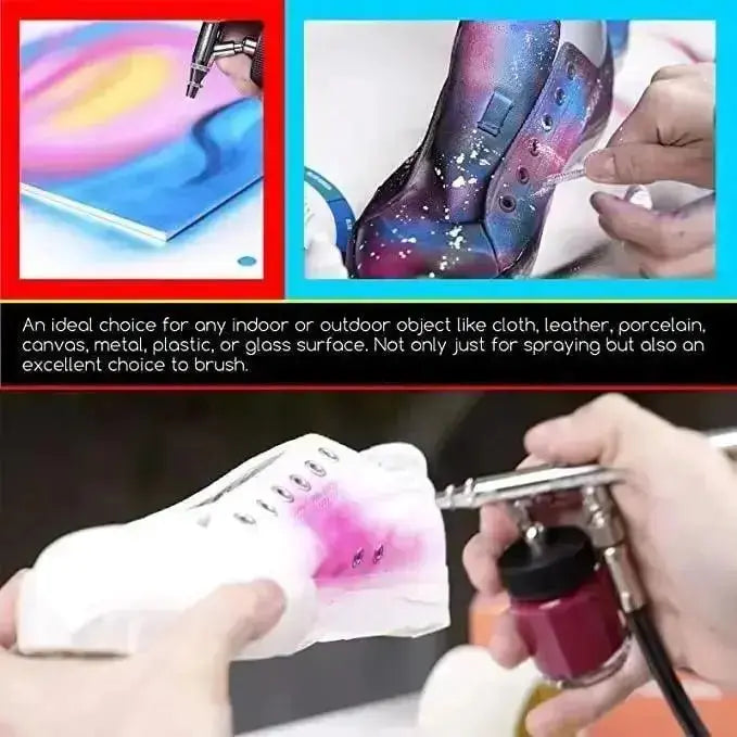 Airbrush Paint Colors Set (30 ml/3 oz) - MetrocartsAirbrush Tool