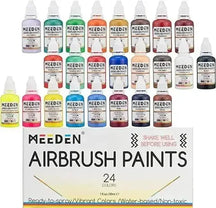 Airbrush Paint Colors Set (30 ml/3 oz) - MetrocartsAirbrush Tool