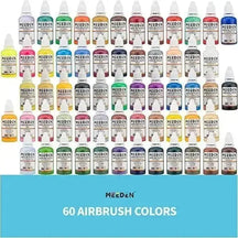 Airbrush Paint Colors Set (30 ml/3 oz) - MetrocartsAirbrush Tool