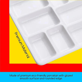 MEEDEN 8-Well Ceramic Palette - MetrocartsPalette