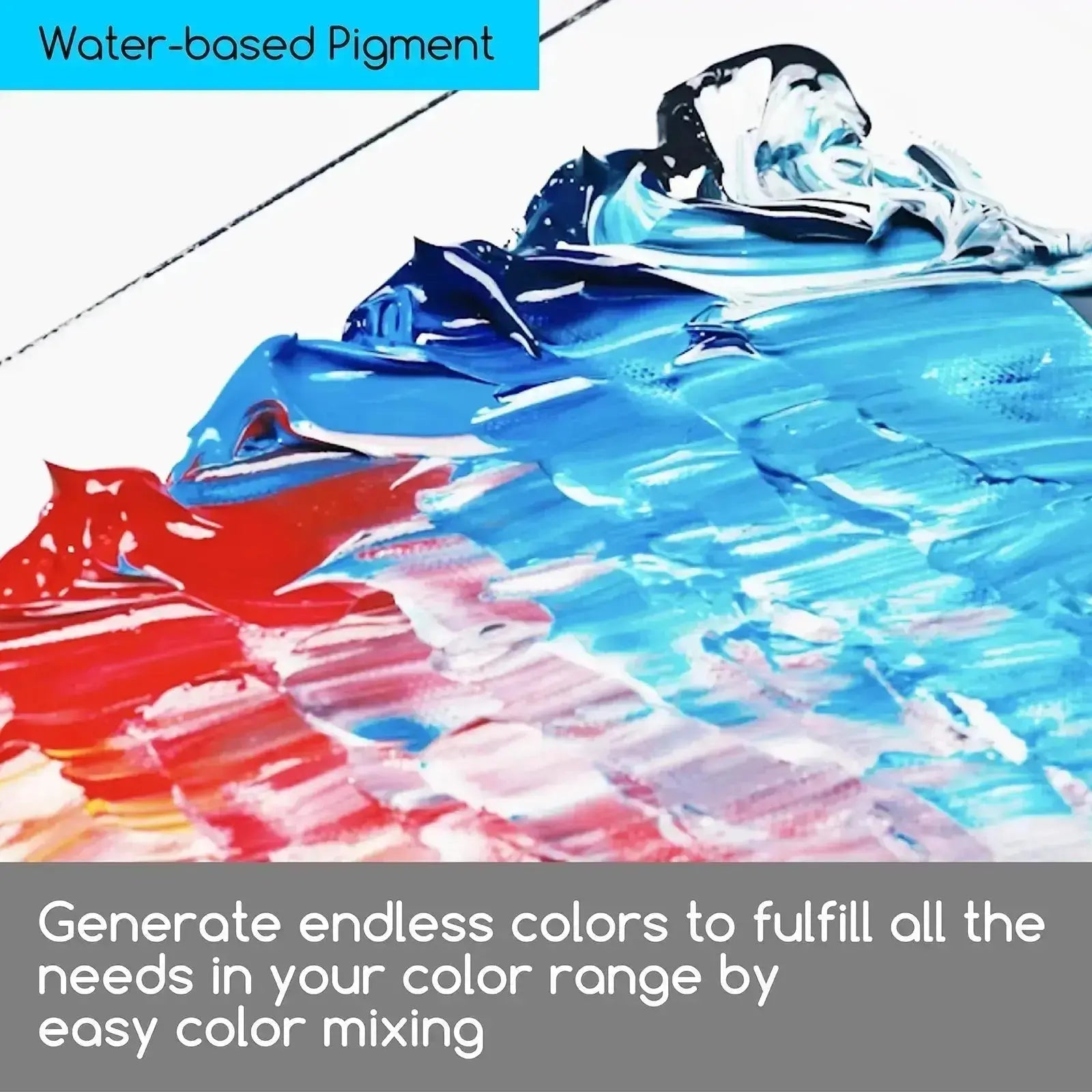 MEEDEN Acrylic Paint Set for Artist, 9x2 oz, 60 ml - MetrocartsPaint