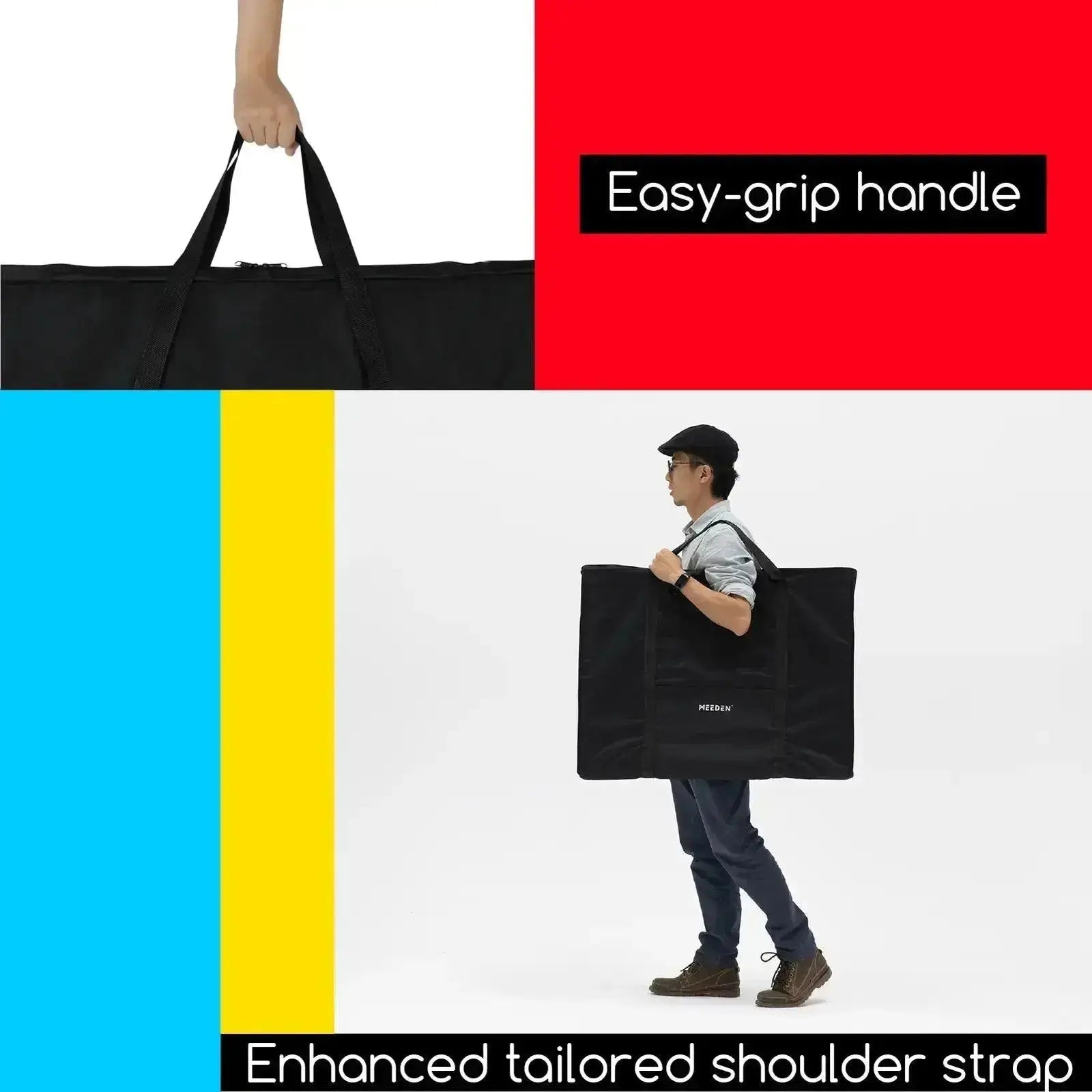 Metrocarts Portfolio Case in 4 Sizes, 600D Oxford Cloth - MetrocartsBag