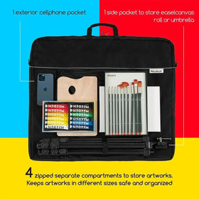 Metrocarts Portfolio Case with 6 Pockets, 24" x 29" - MetrocartsBag