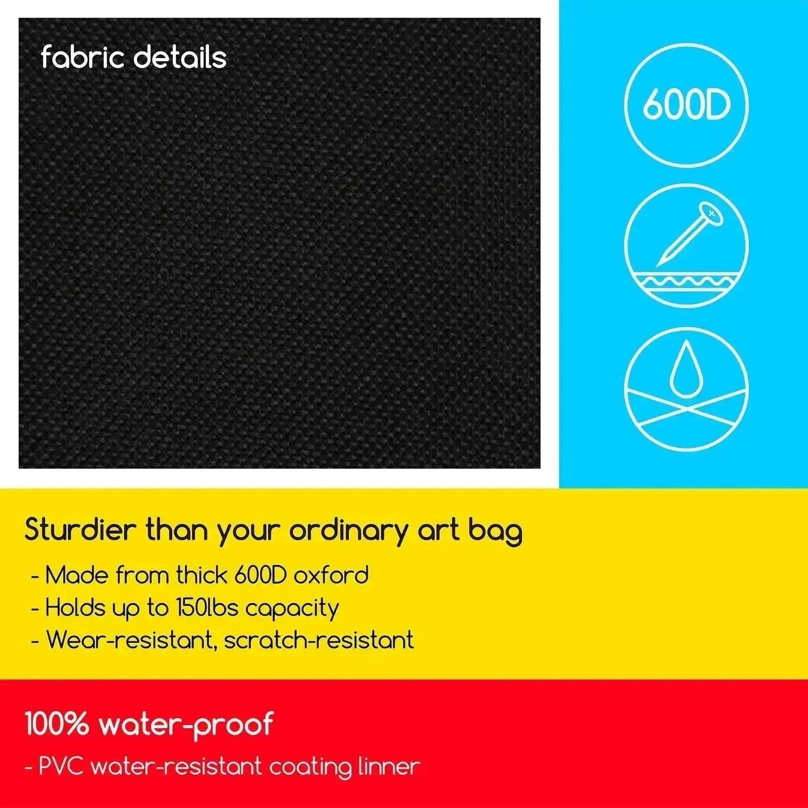 Metrocarts Portfolio Case with 6 Pockets, 24" x 29" - MetrocartsBag