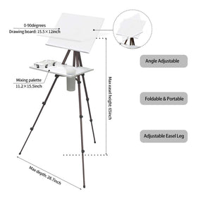 MEEDEN Artist Metal Watercolor Plein Air Easel Stand-MDBSCHJ MEEDEN