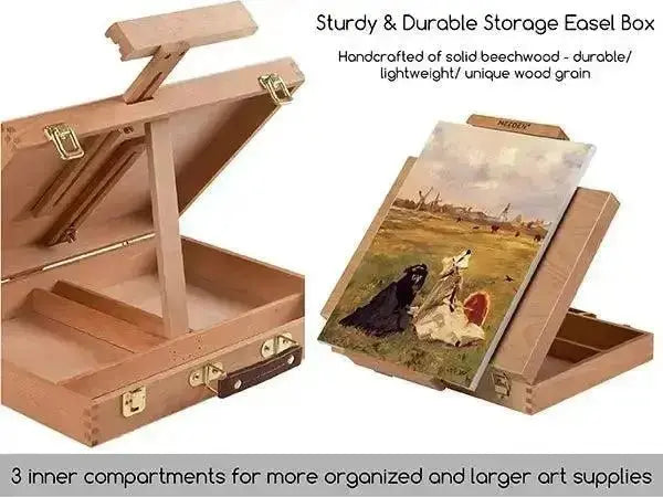 MEEDEN Artist Oil Painting Set with Sketch Easel Box, 13*50ml Tubes - MetrocartsPainting Set