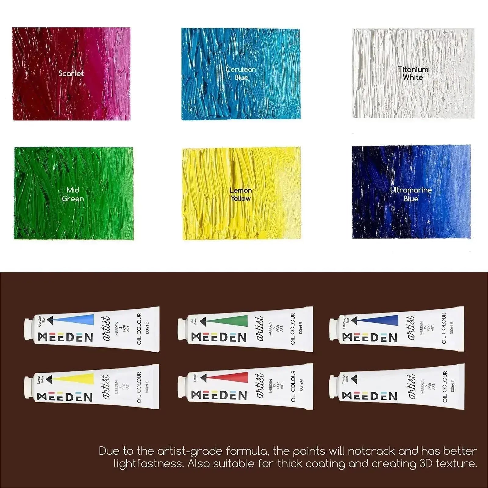 MEEDEN Artist Oil Painting Set, 7x100ml/3.38oz - MetrocartsPainting Set
