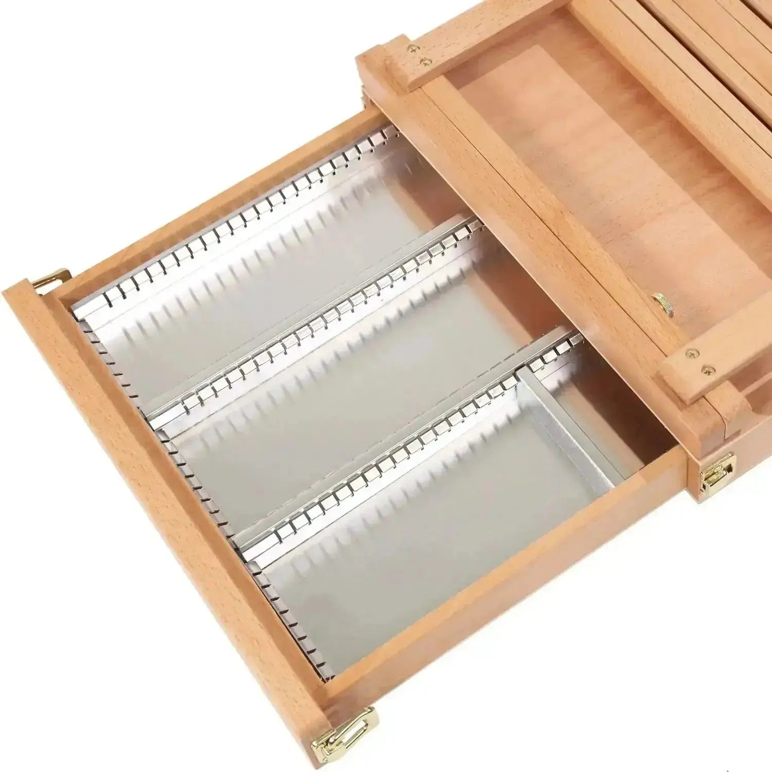 MEEDEN Studio Sketchbox Tabletop Easel with Metal Lined Drawer - MetrocartsEasel