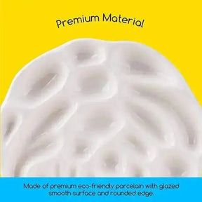 MEEDEN Ceramic Palette, Rose Designed - MetrocartsPalette