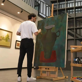 MEEDEN Classic Heavy Duty H-Frame Easel for Studio-Extra Large-DW01-M - MetrocartsEasel