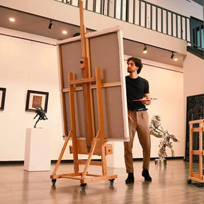 MEEDEN Deluxe Crank Adjusting Master H-Frame Easel- W15S - MetrocartsEasel