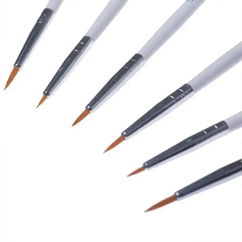 MEEDEN Detail Paint Brush Set - 6 Miniature Art Brushes - MetrocartsBrushes