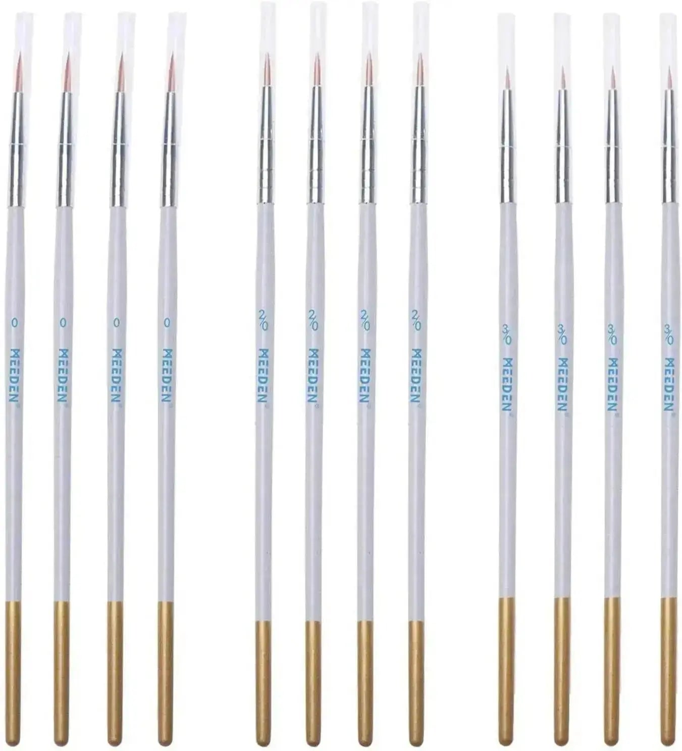 MEEDEN Detail Paint Brush Set - 6 Miniature Art Brushes - MetrocartsBrushes