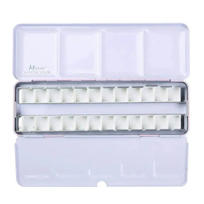MEEDEN Empty Watercolor Tin Palette-Pink Color - Metrocarts