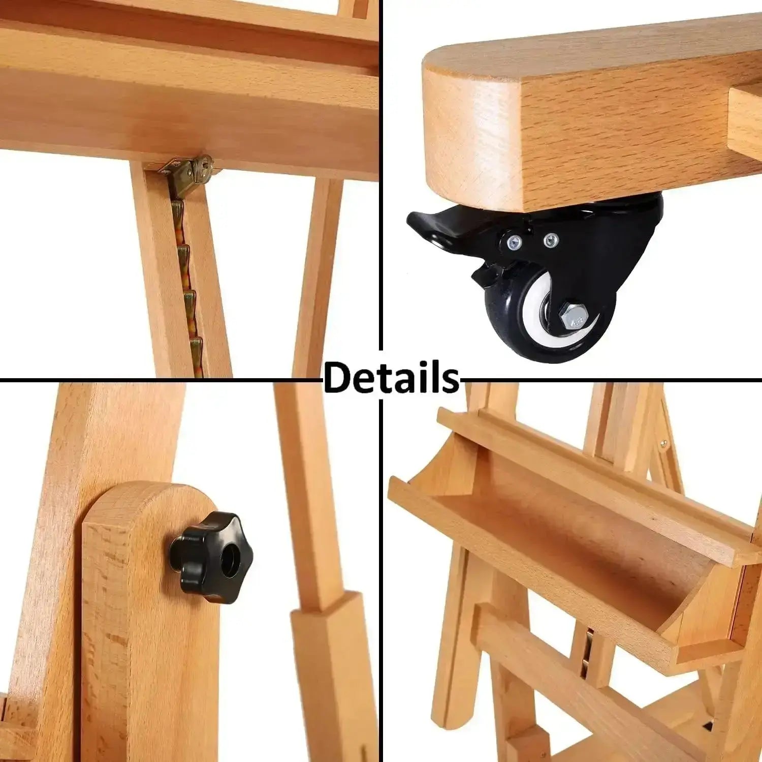 MEEDEN Extra Large H-Frame Heavy Duty Easel-W11 - MetrocartsEasel