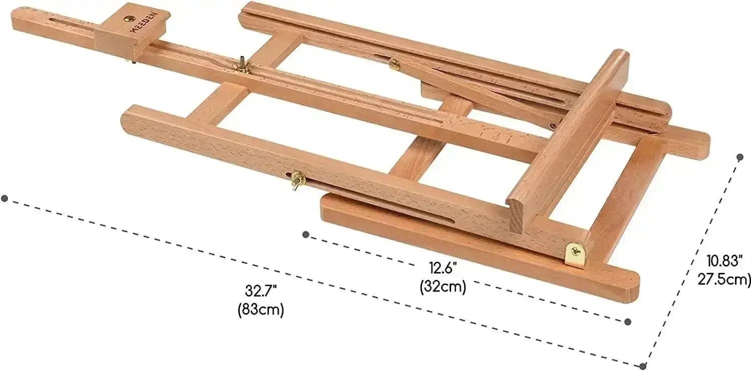 MEEDEN Extra Large Tabletop Easel, 33'' High - MetrocartsEasel
