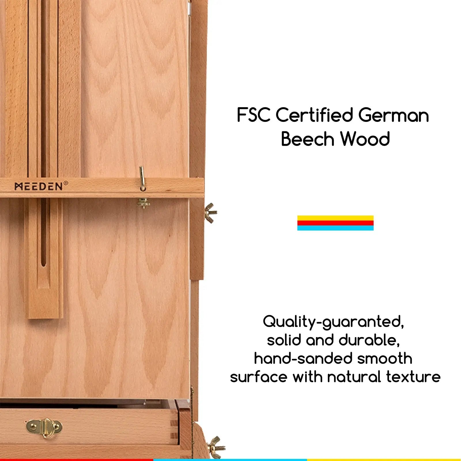 MEEDEN Foldable Plein Air French Easel-HX-3 MEEDEN