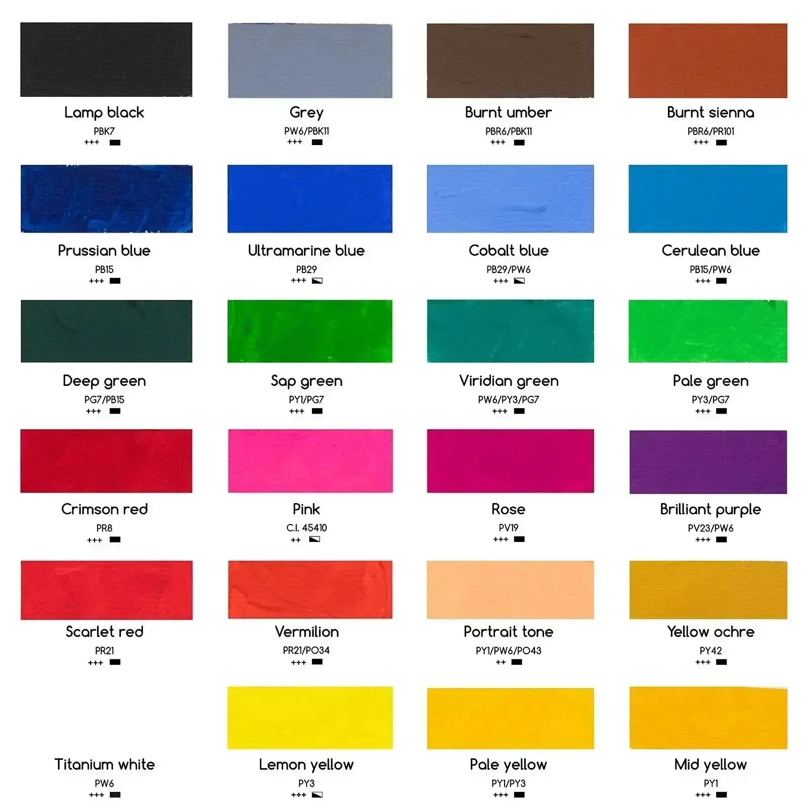 MEEDEN Gouache Paint Set, 24x0.4oz/12ml - MetrocartsPaint